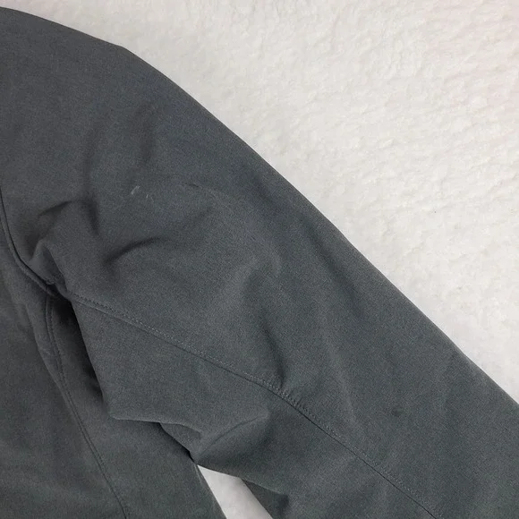 Polo Ralph Lauren Jacket Mens Large‎ Dark Gray Zipper Pocket Full Zip Sweater *